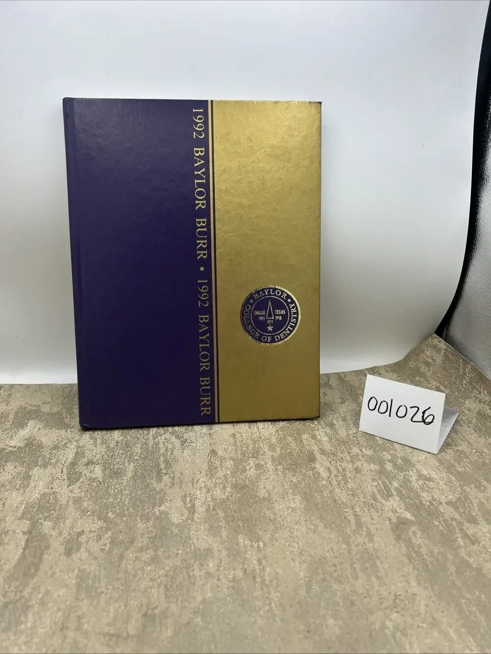 Baylor College of Dentistry Dallas Texas 1992 Yearbook Annual University Dental